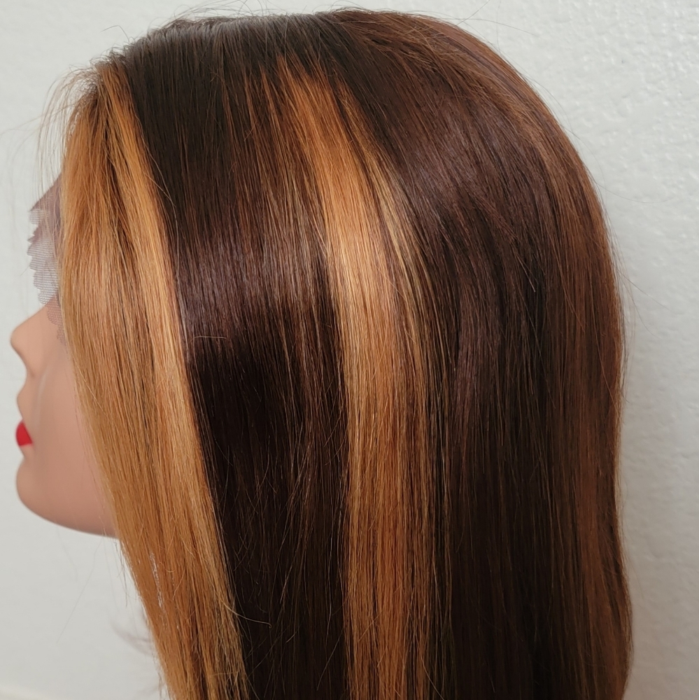 Ombre frontal bob